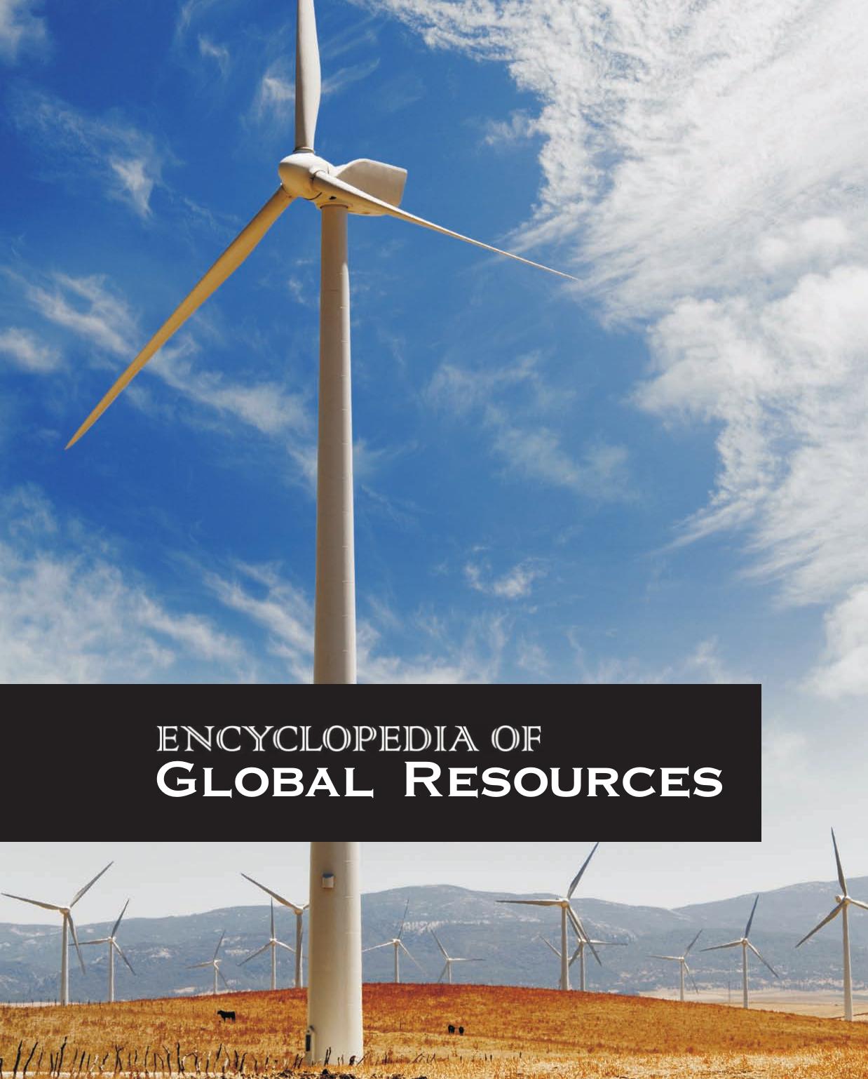 Encyclopedia of Global Resources, Second Edition