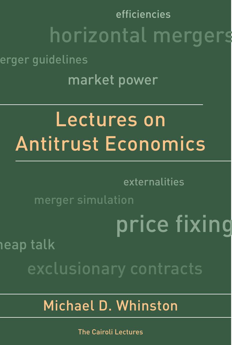 (Cairoli Lectures) Michael D. Whinston