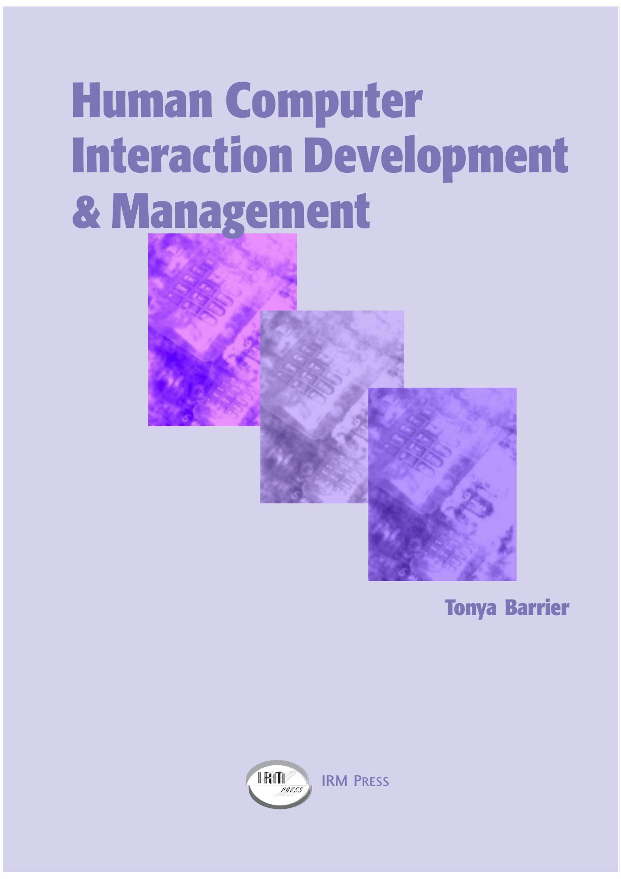 (e-book) Human Computer Interaction Development & Management - IRM Press