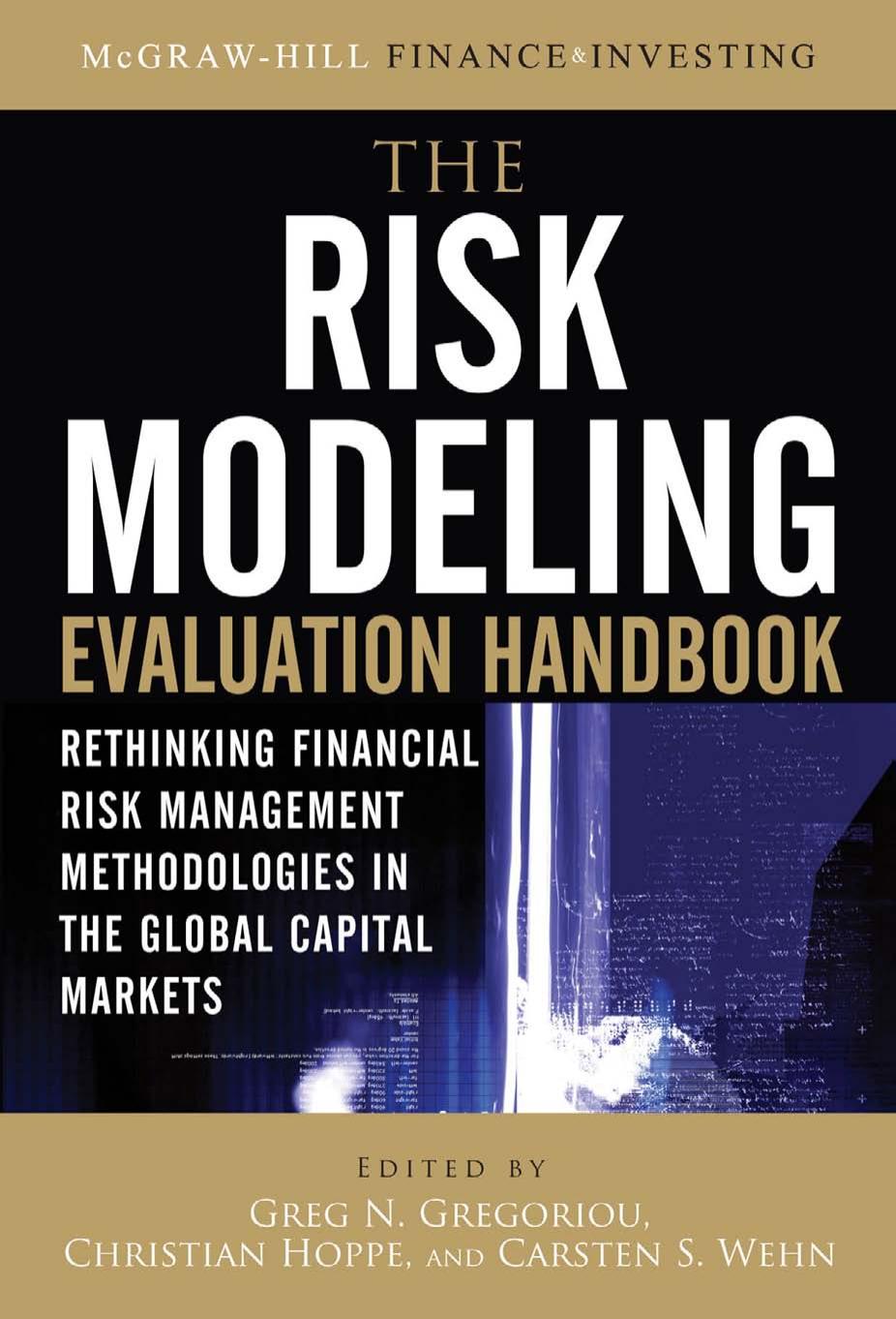 The Risk Modeling Evaluation Handbook