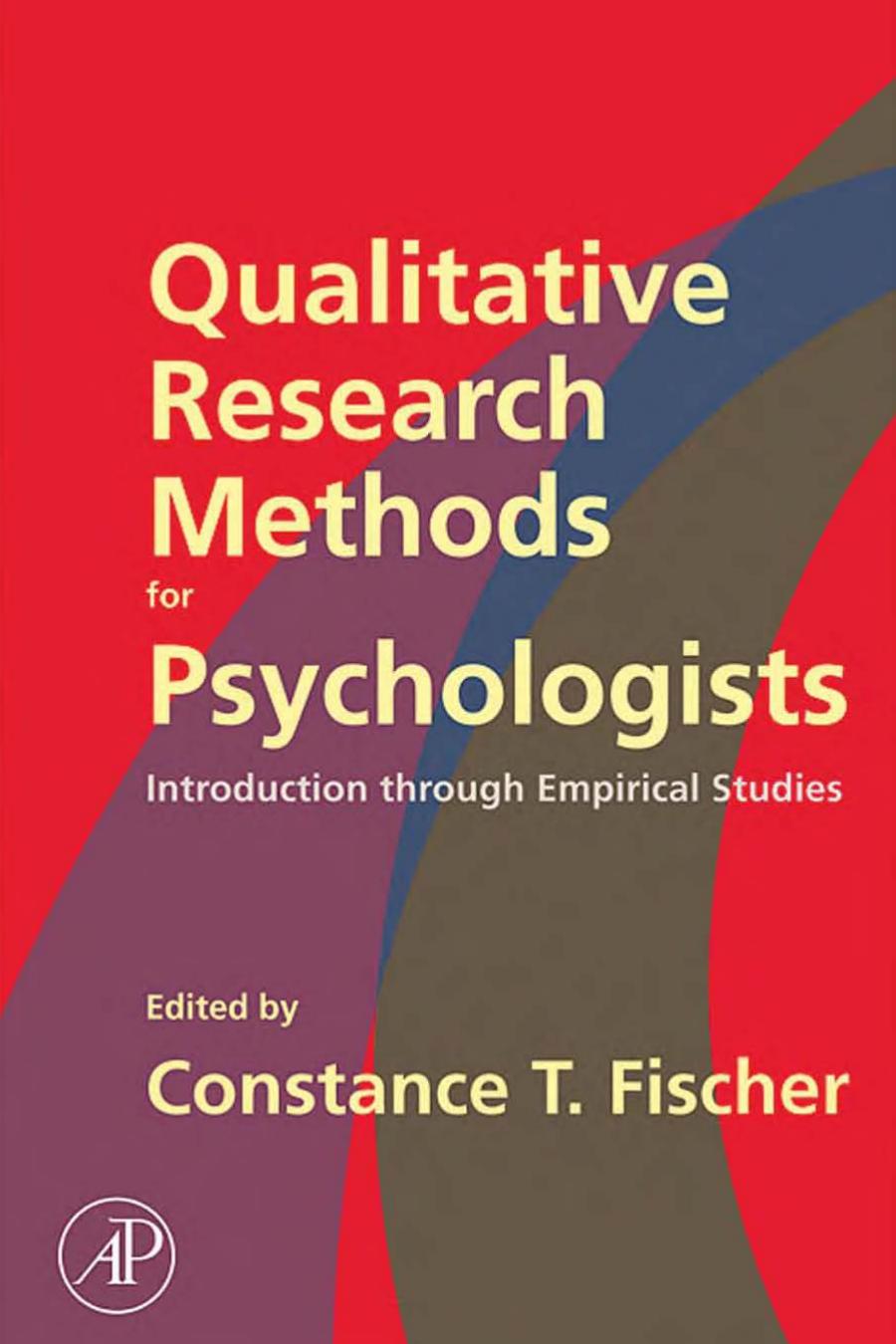 Qualitative Research Methods for Psychologists: Introduction Through Empirical Studies