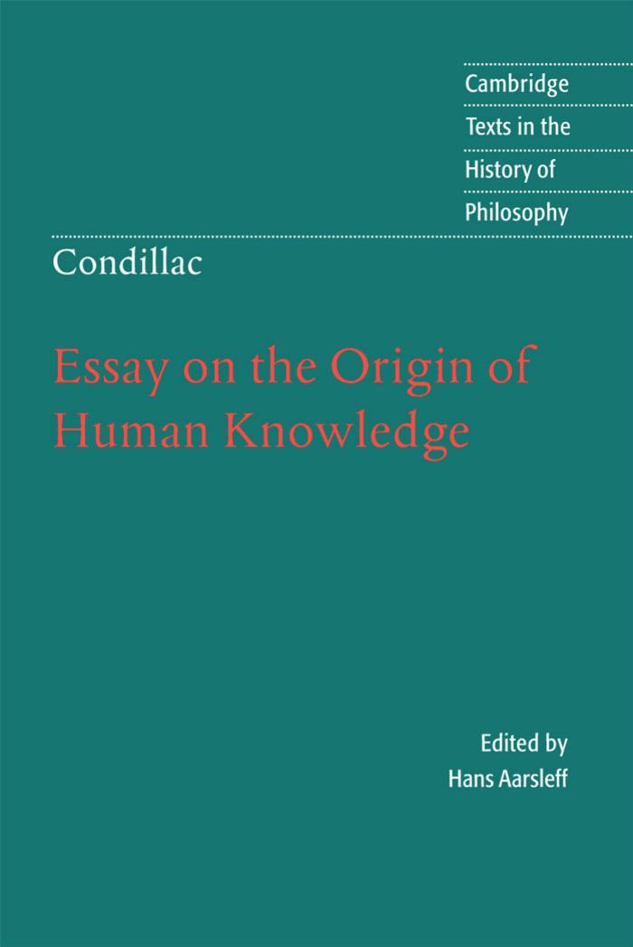Essay On the Origin of Human Knowledge