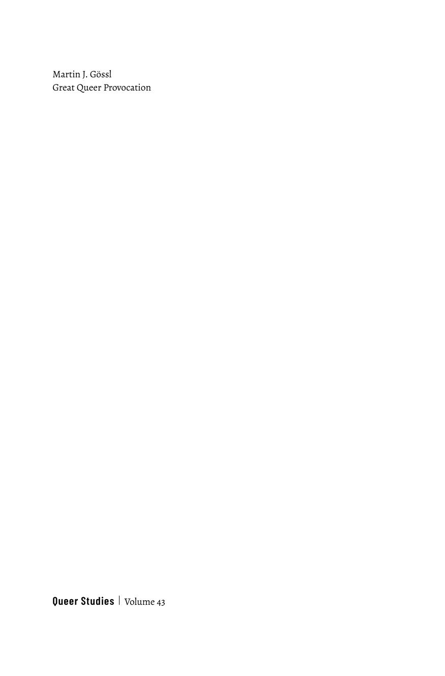 Great Queer Provocation: The Seriously Playful Recognition Game