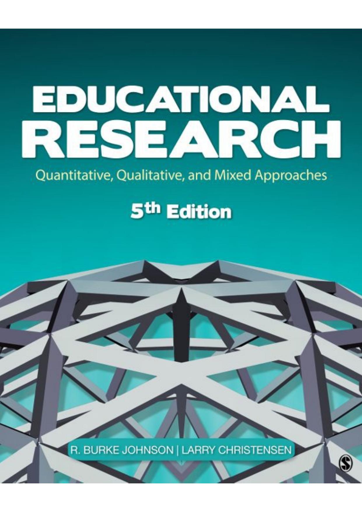 Educational Research: Quantitative, Qualitative, and Mixed Approaches