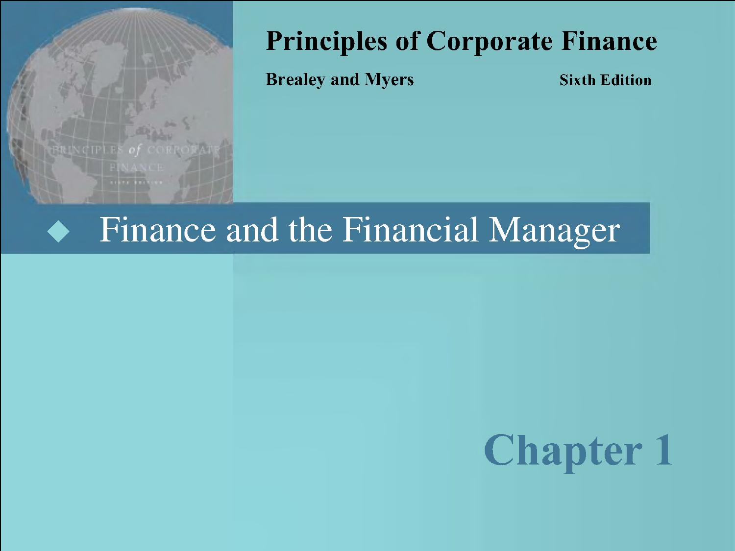 Brealey & Myers Principles Of Corporate Finance-slides (1)