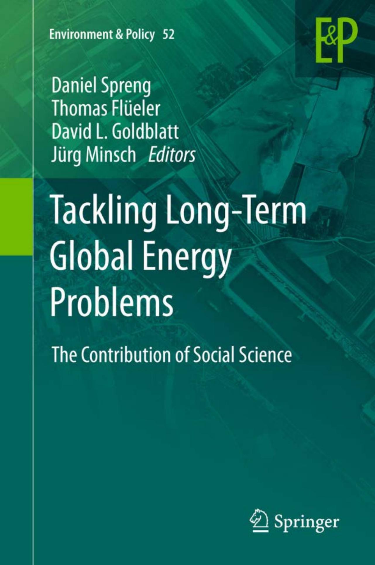 Tackling Long-Term Global Energy Problems: The Contribution of Social Science