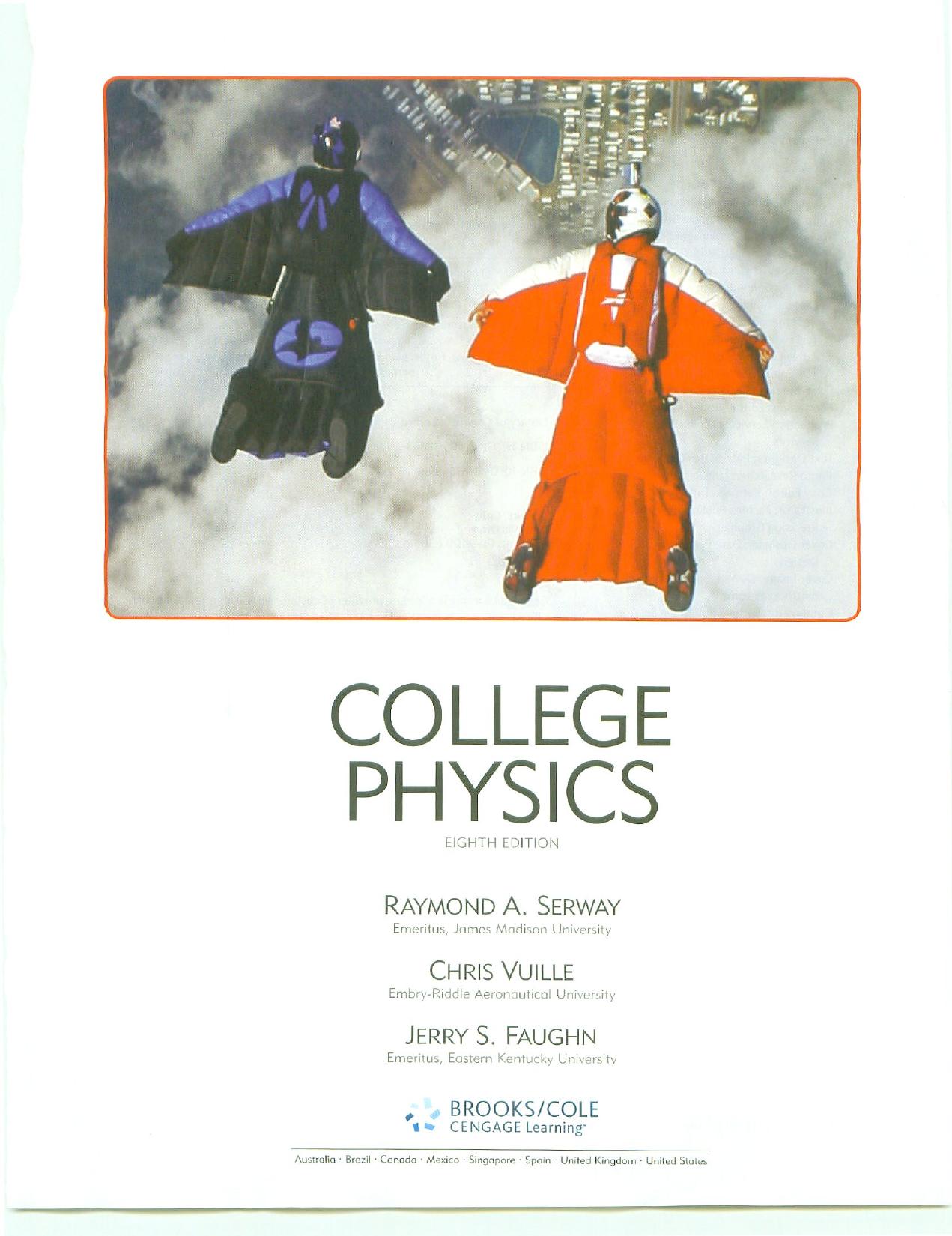 College Physics 8th Edition.Serway