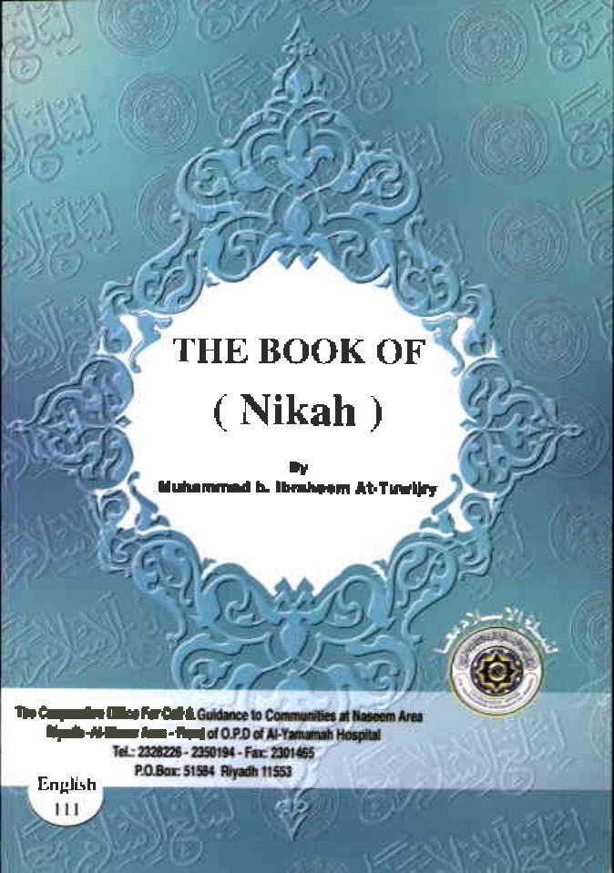 THE BOOK OF Marriage (Nikah)