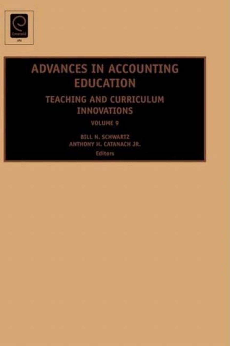 ADVANCES IN ACCOUNTING EDUCATIO
