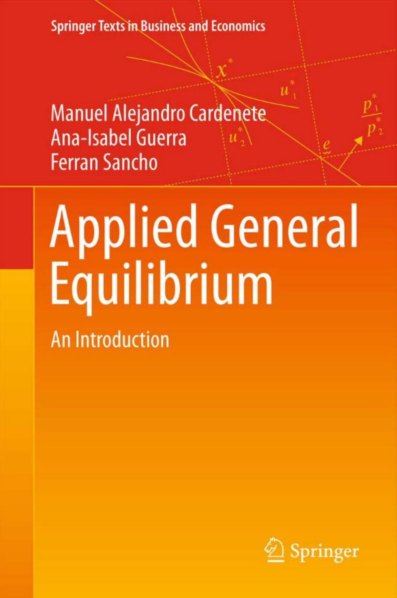 Applied General Equilibrium. An Introduction (Springer Texts in Business and Economics)