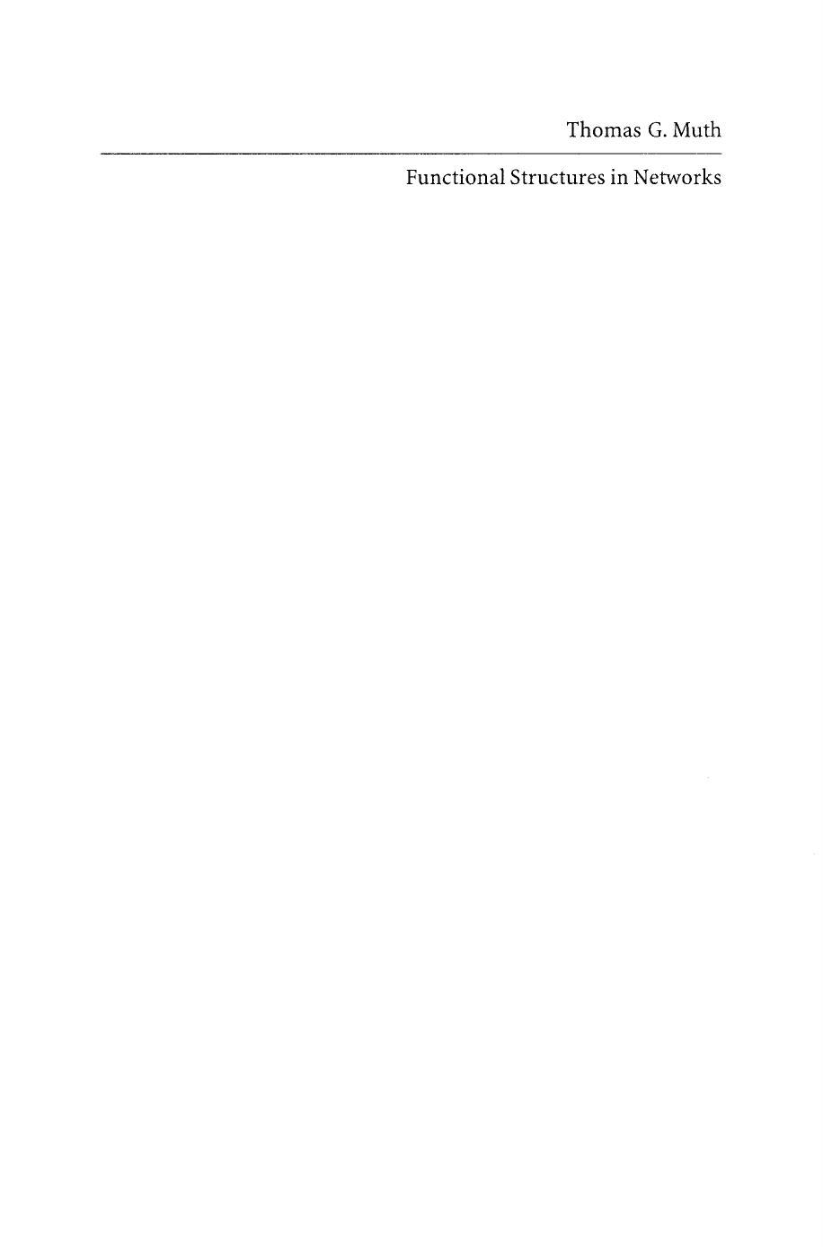 6667 Functional Structures Networks
