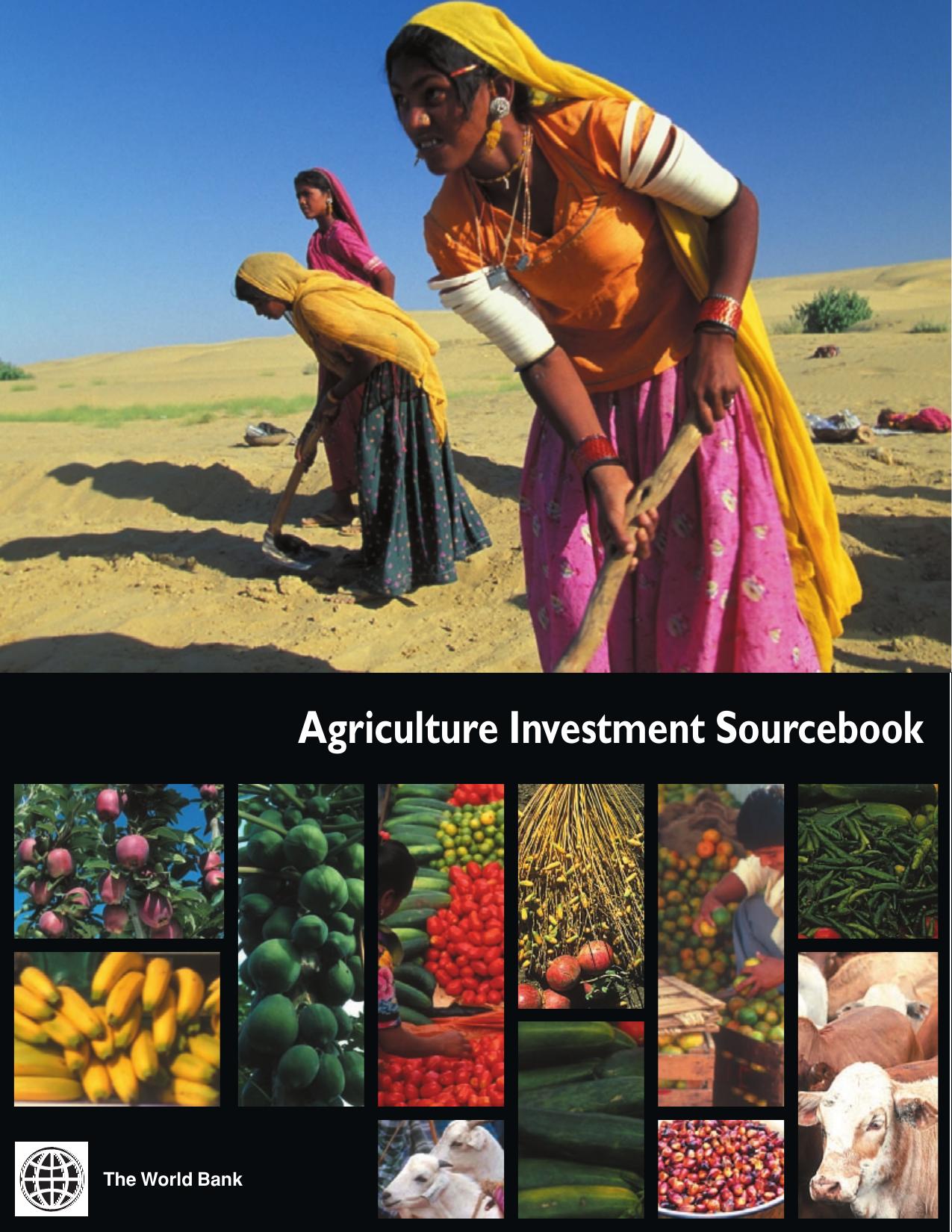 Agriculture Investment Sourcebook - ISBN: 082136085X