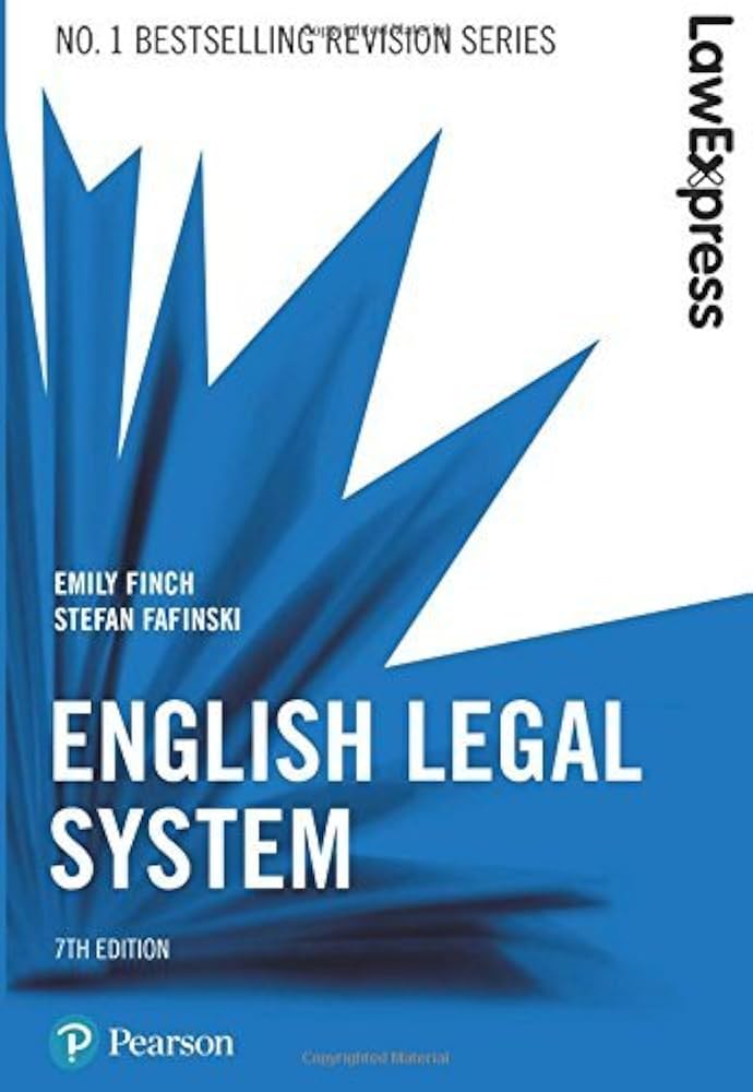 English Legal System 7th