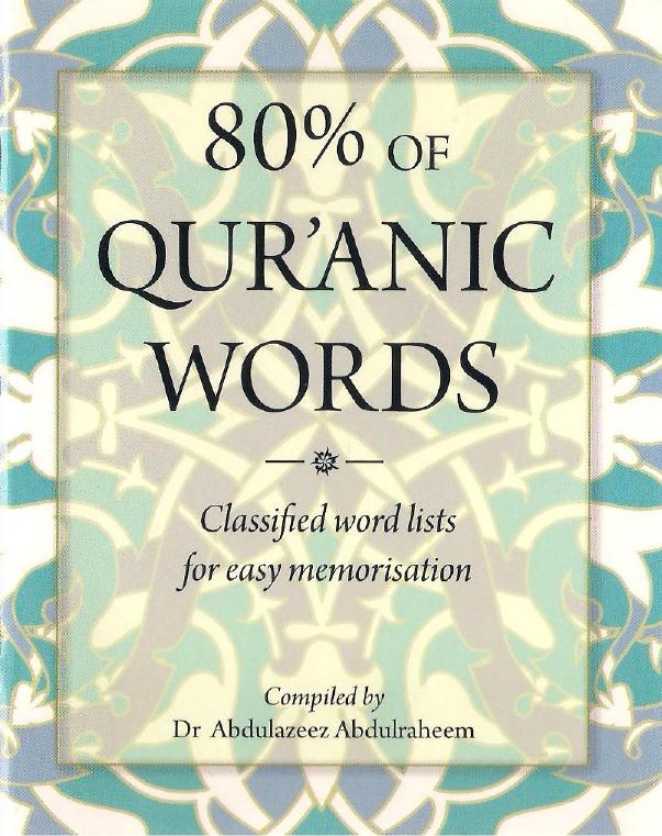 80% percent of Quranuc words