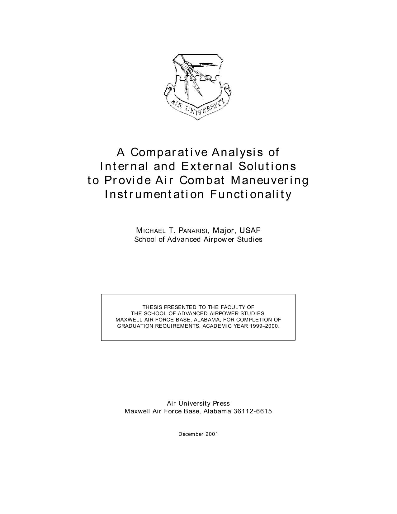 Comparative Analysis of