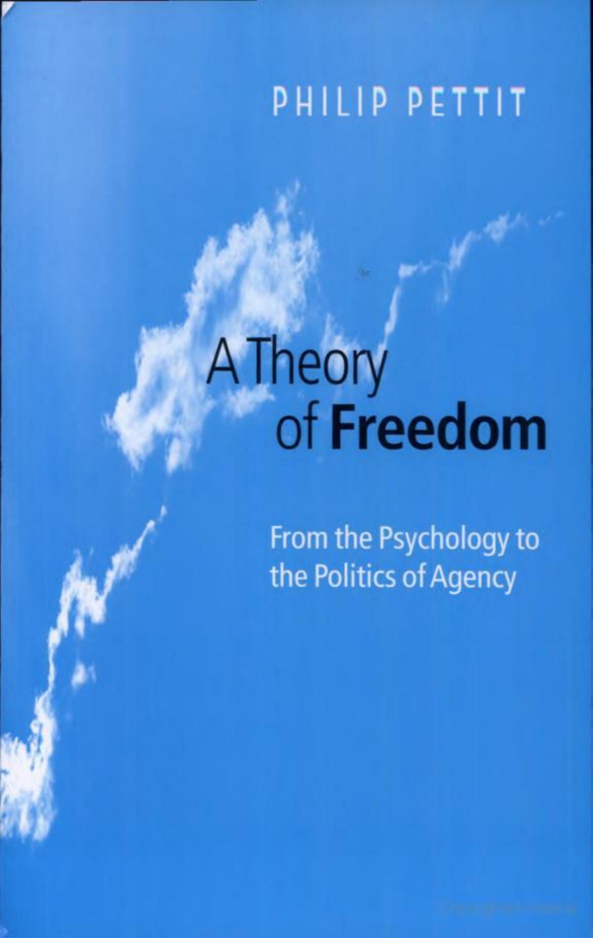 A theory of freedom