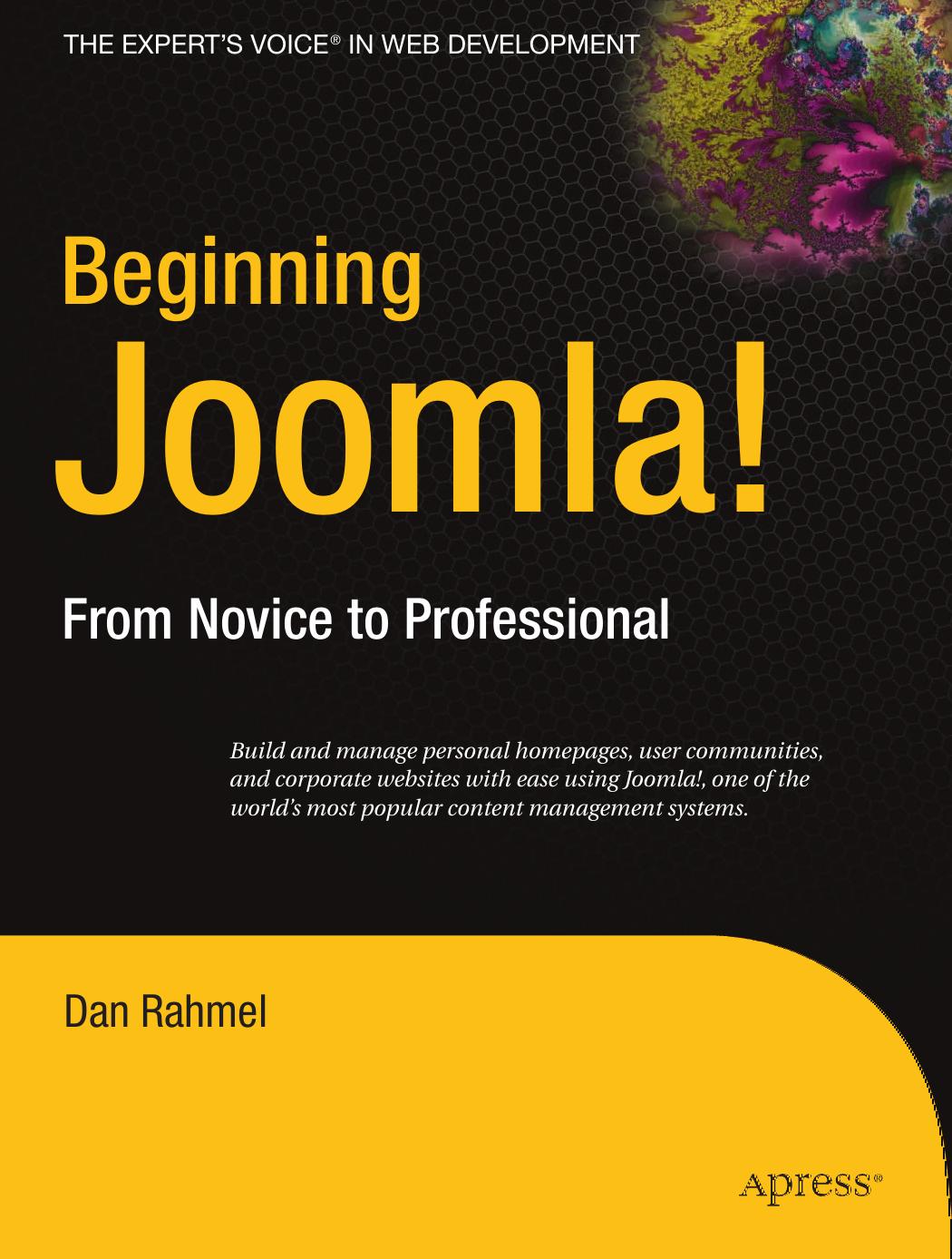 Beginning Joomla!: From Novice to Professional