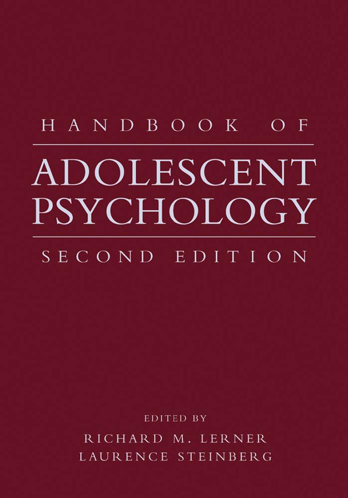 Handbook of Adolescent Psychology