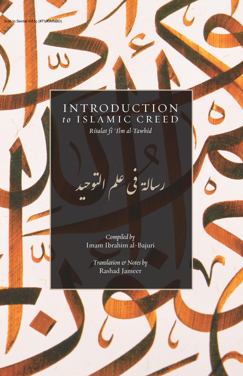 Introduction to Islamic Creed