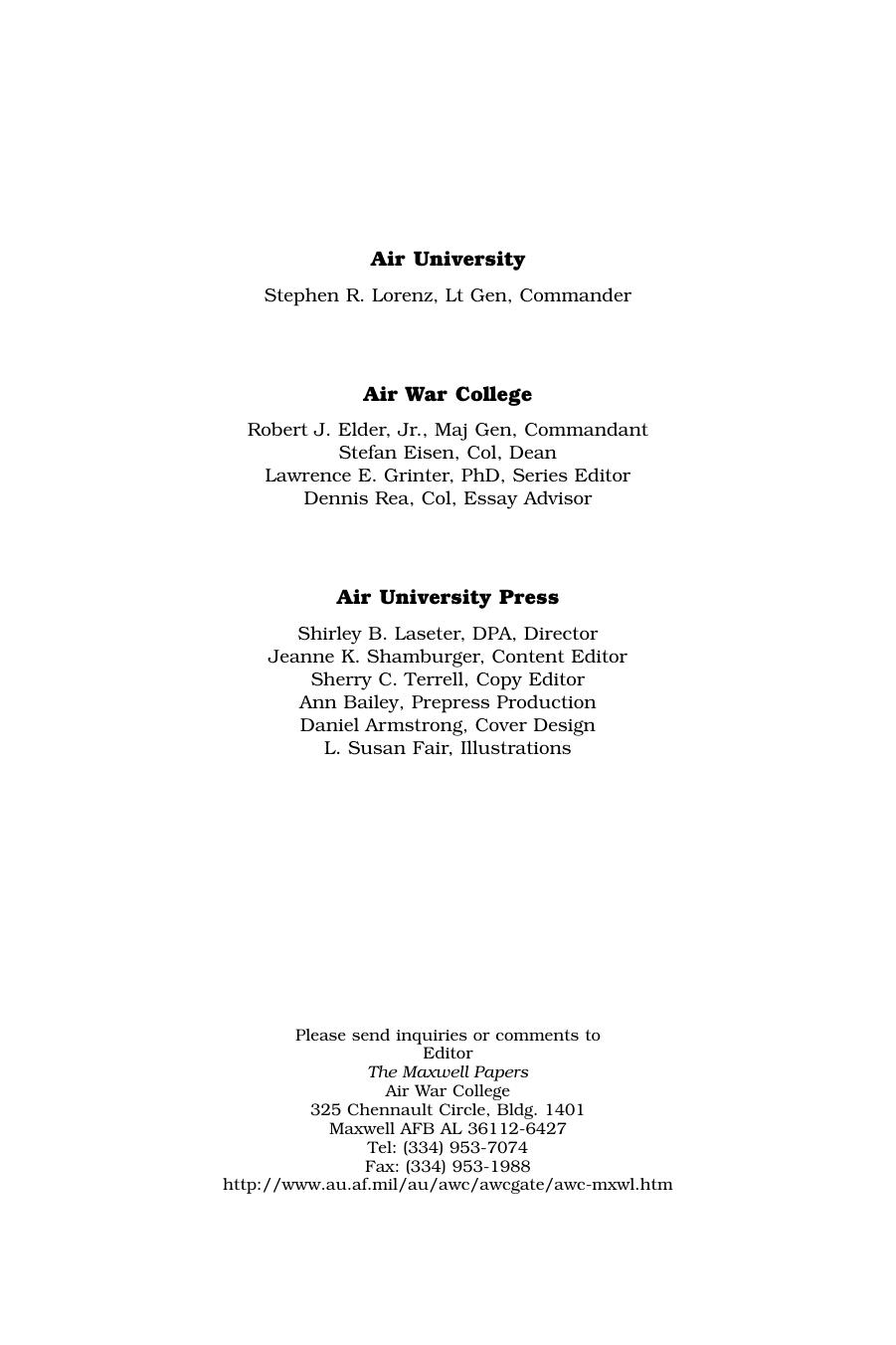 F-15A versus F/A-22 Initial Operational Capability A Case for Transformation