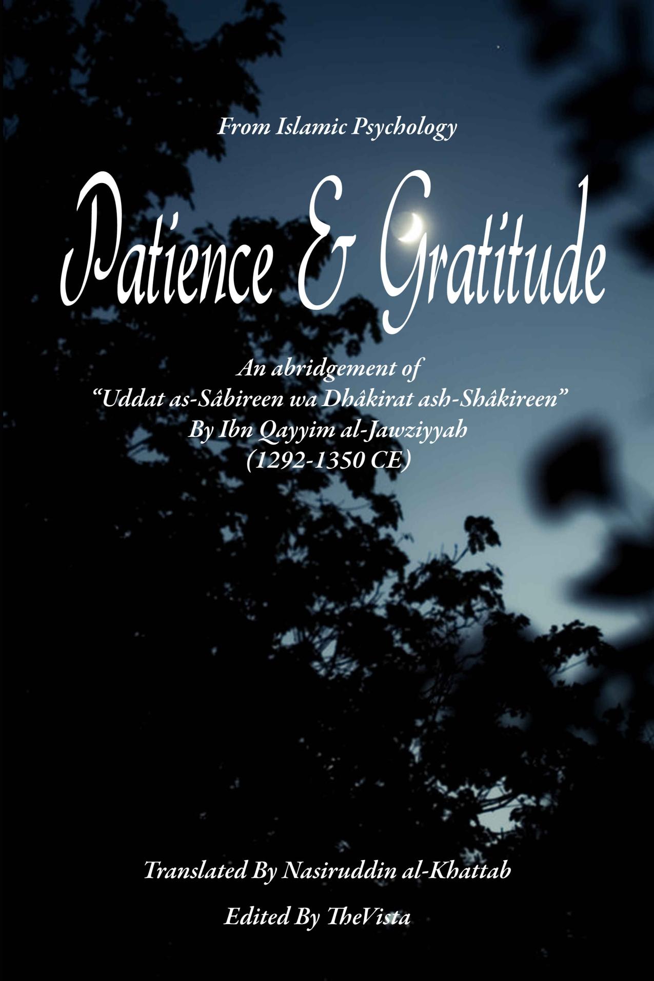 Patience and Gratitude