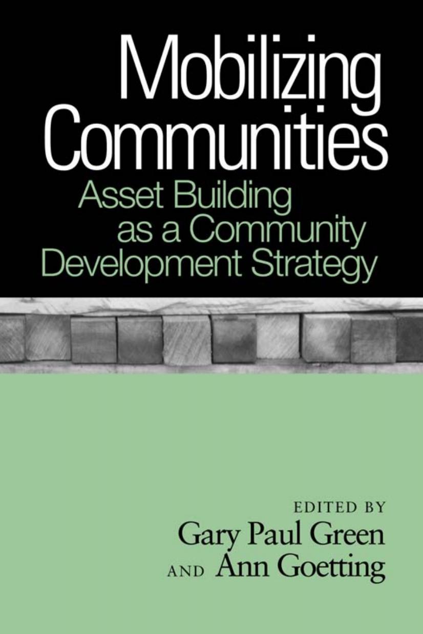 Mobilizing Communites: Asset Building as a Community Development Strategy
