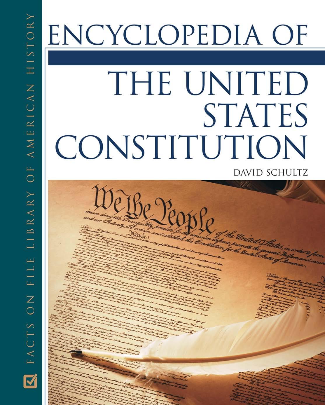 Encyclopedia of the United States Constitution