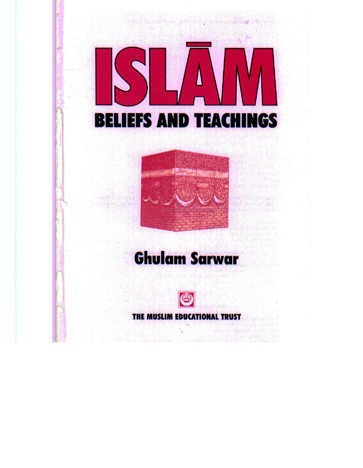 Islam Beliefs and Teachings