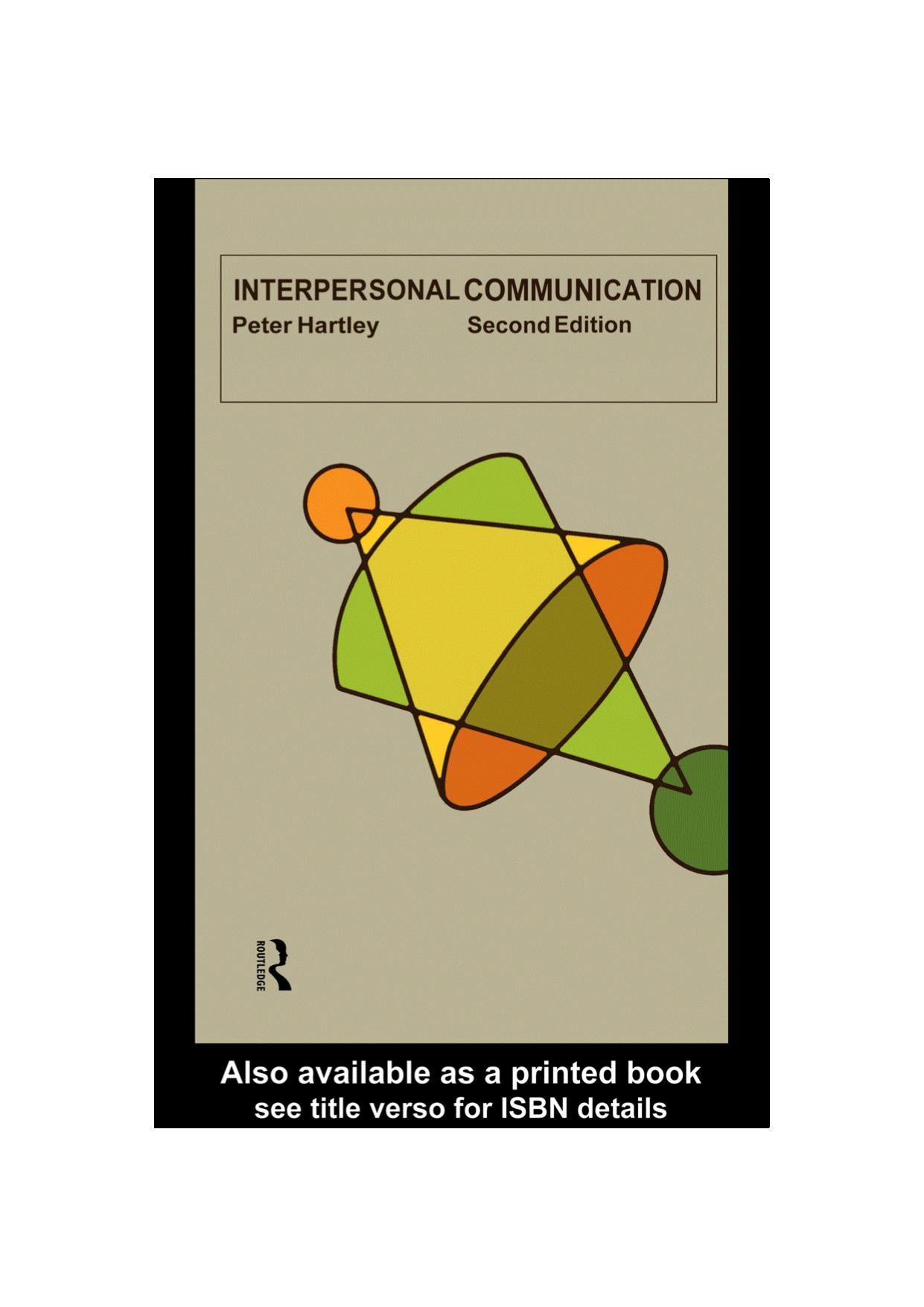 Interpersonal Communication