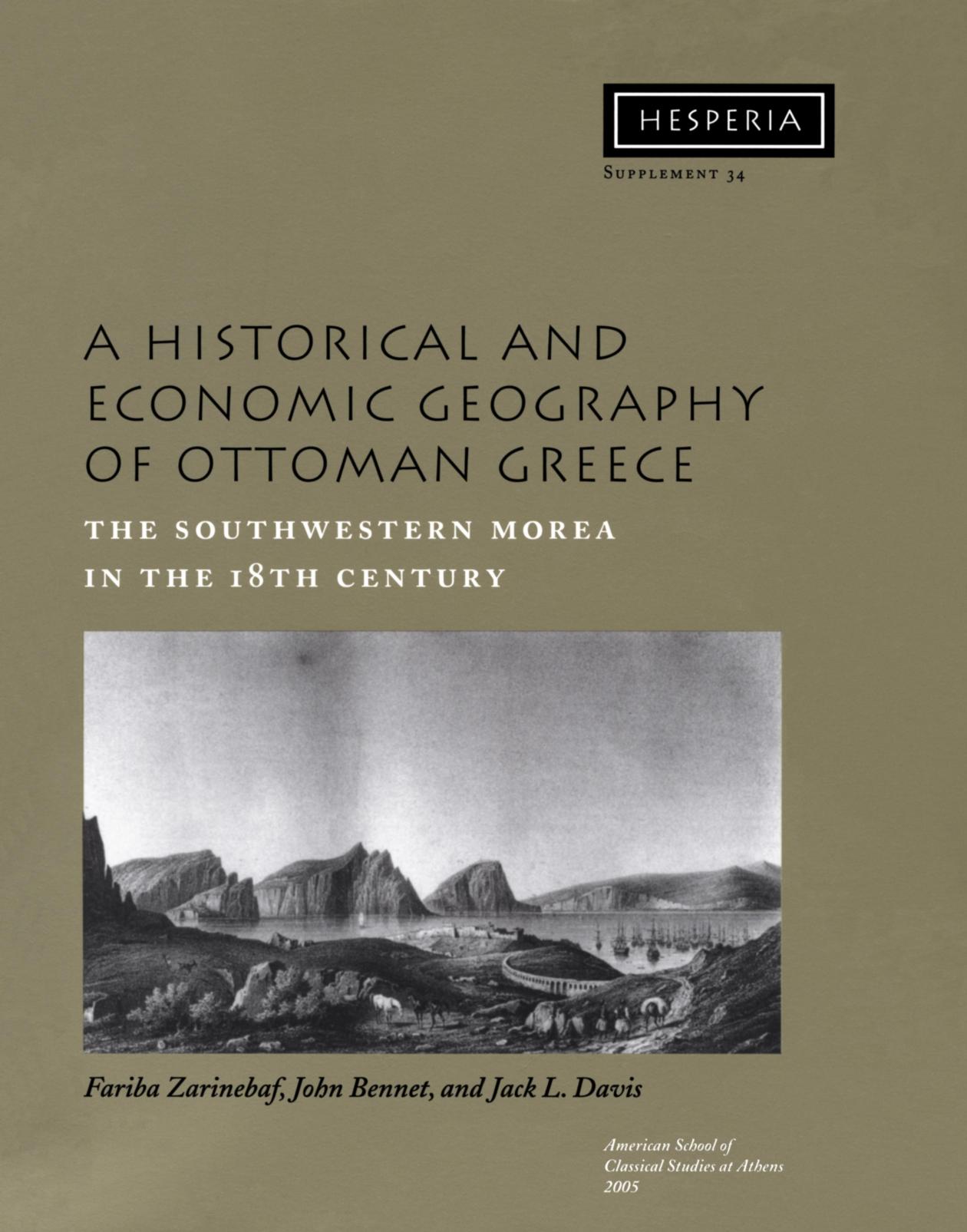 A Historical and Economic Geography of Ottoman Greece