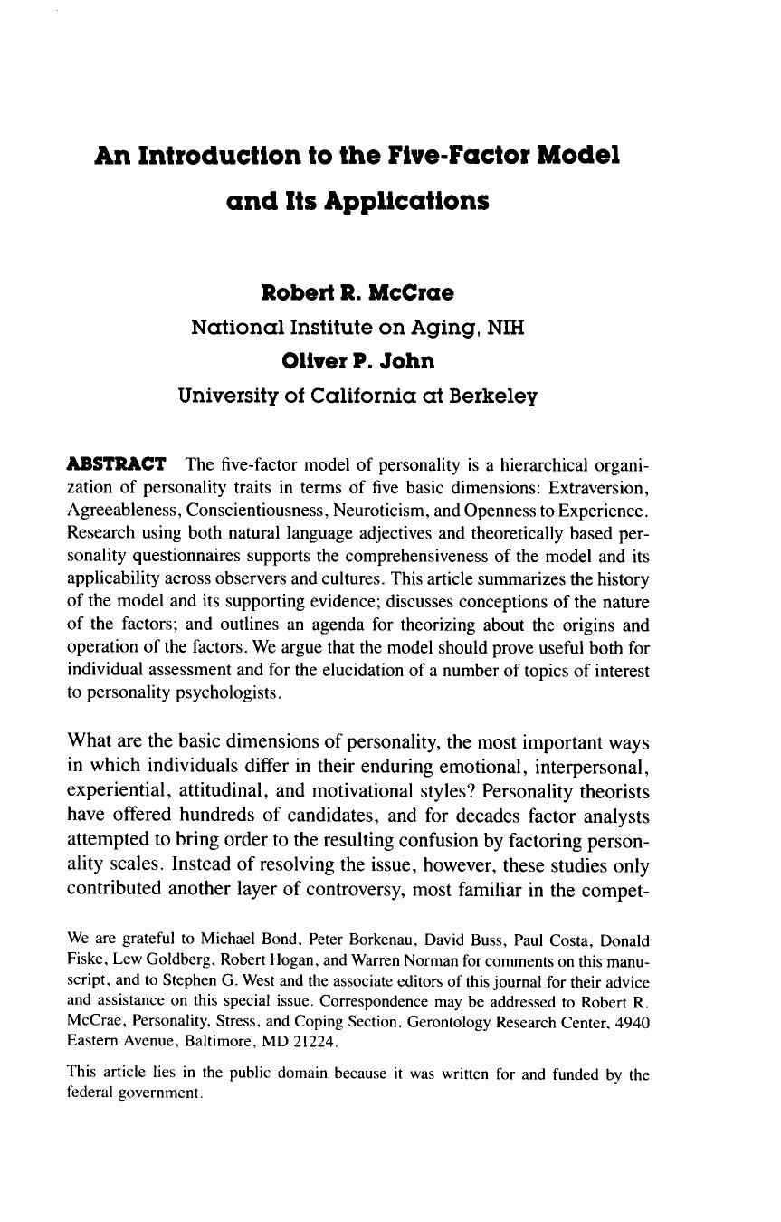 5factor-theory