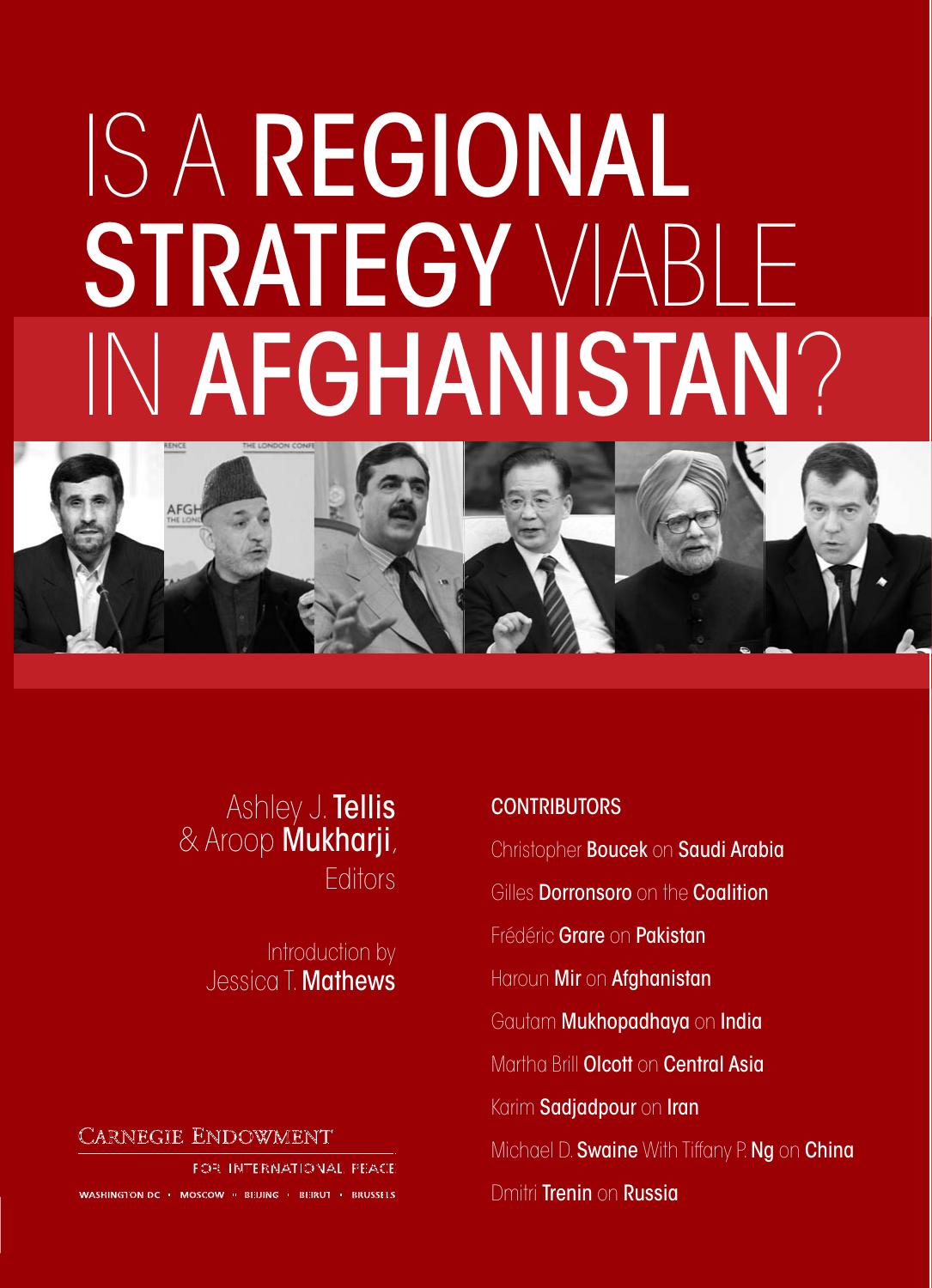 Is a Regional Strategy Viable in Afghanistan?