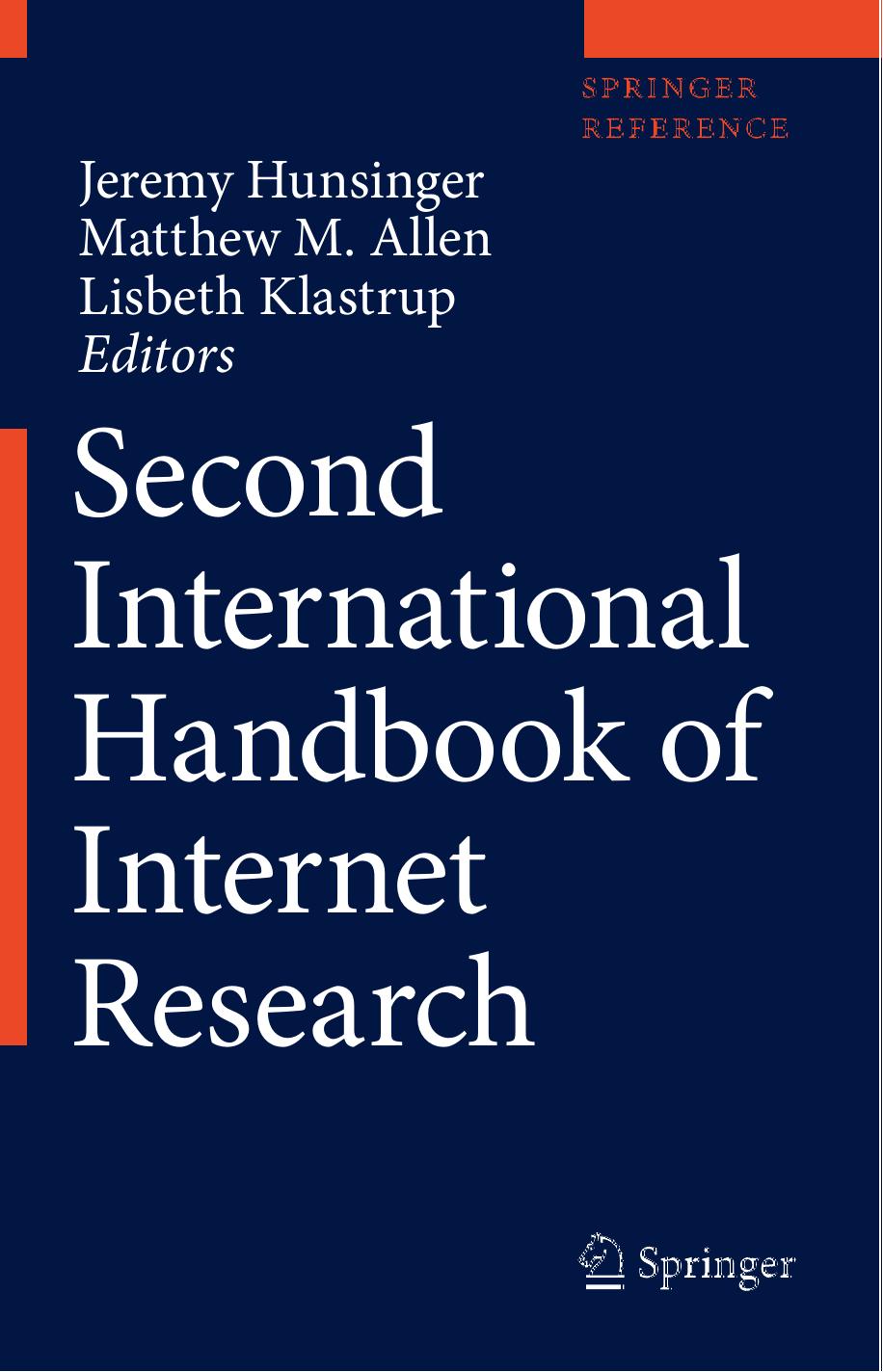 (Springer Reference) Jeremy Hunsinger, Matthew M. Allen, Lisbeth Klastrup