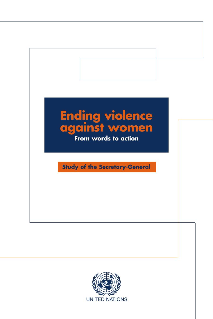 Ending Violence Against Women: From Words to Action