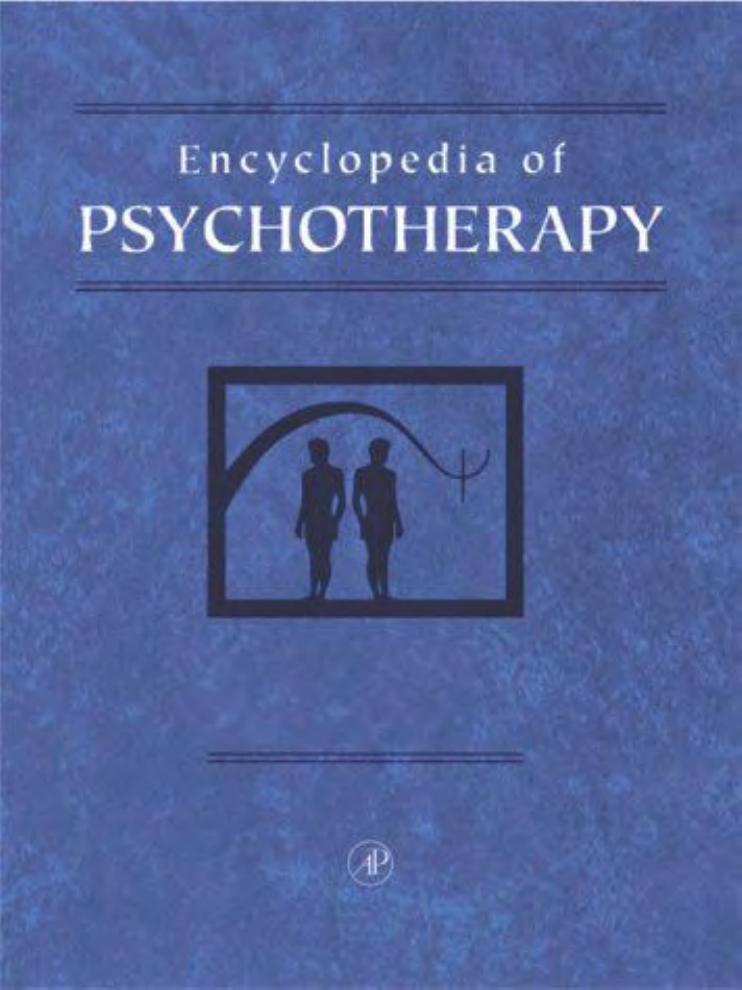 Encyclopedia Of Psychotherapy