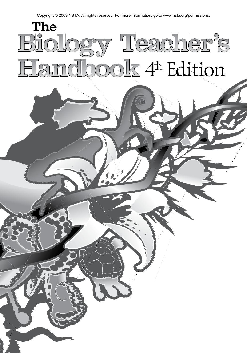 The Biology Teacher’s Handbook