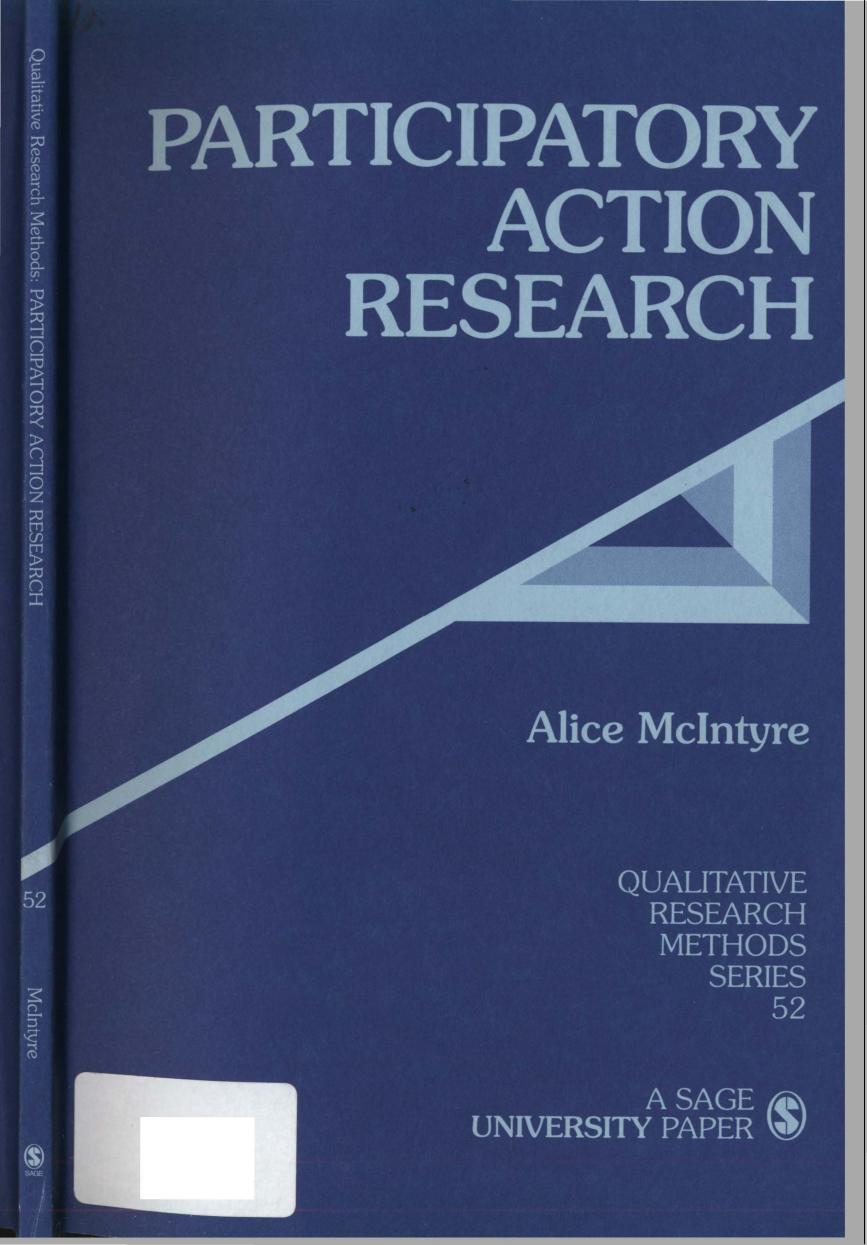 (Qualitative Research Methods) Alice McIntyre