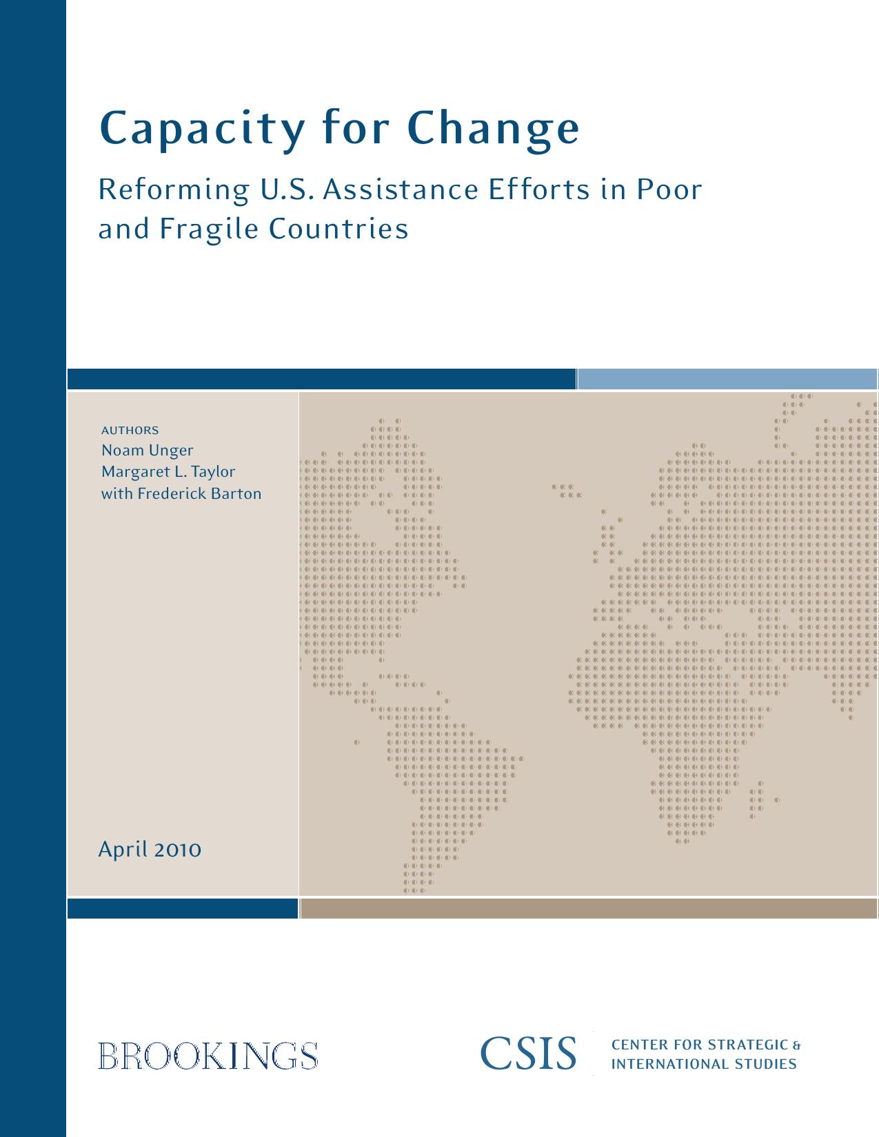 Capacity for Change