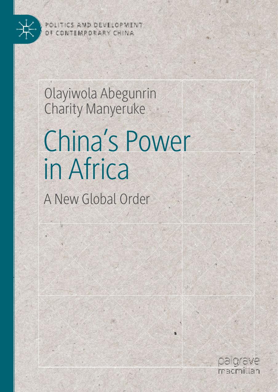 (Politics And Development Of Contemporary China) Olayiwola Abegunrin, Charity Manyeruke