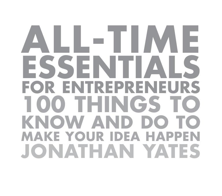 ALL-TIME ESSENTIALS FOR ENTREPRENEURS