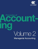 Principles of Accounting Volume 2