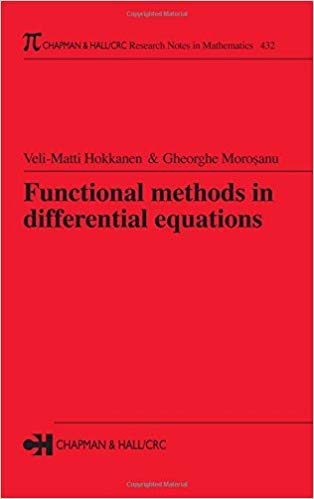 Functional methods in differential equations