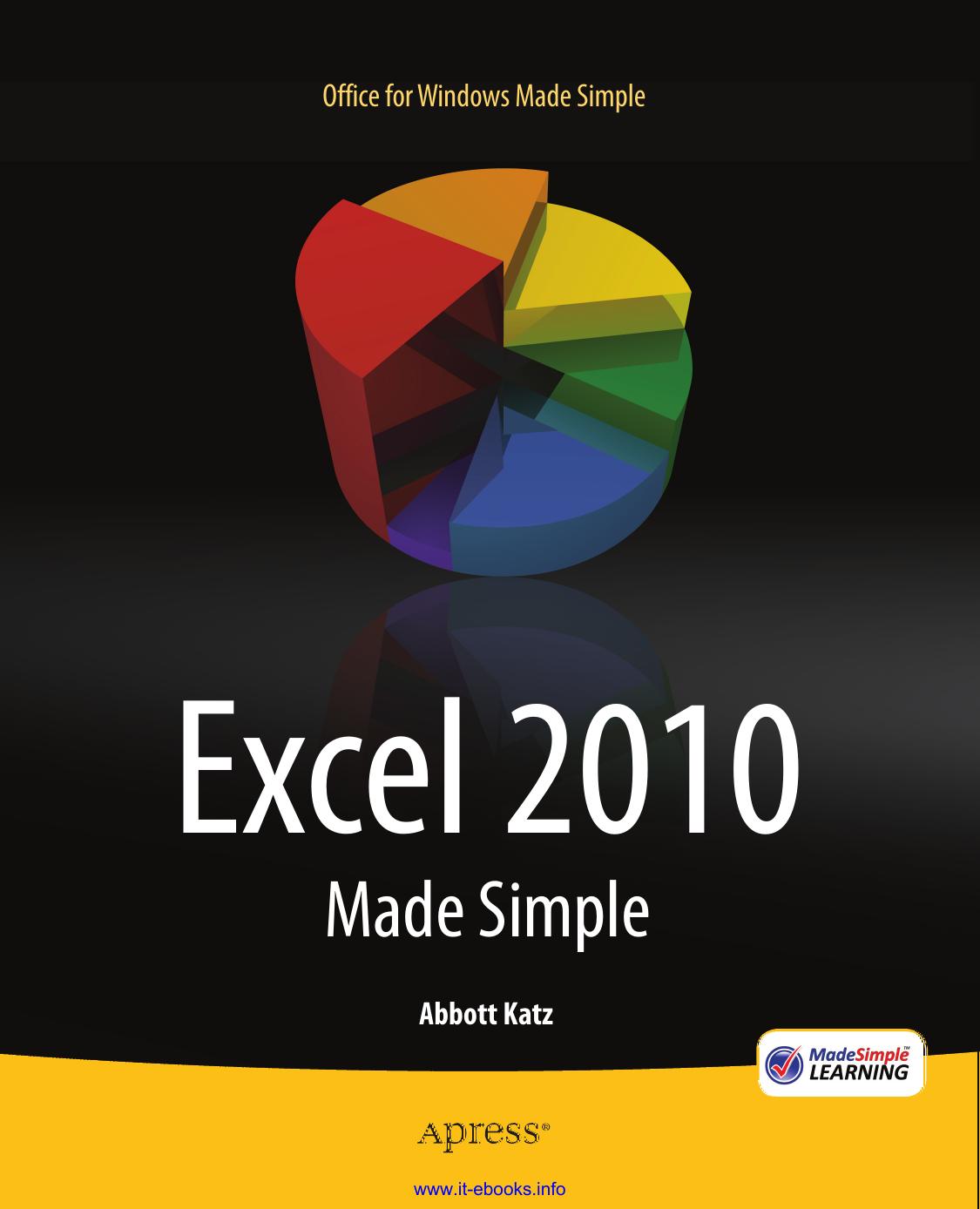 Excel 2010 Made Simple