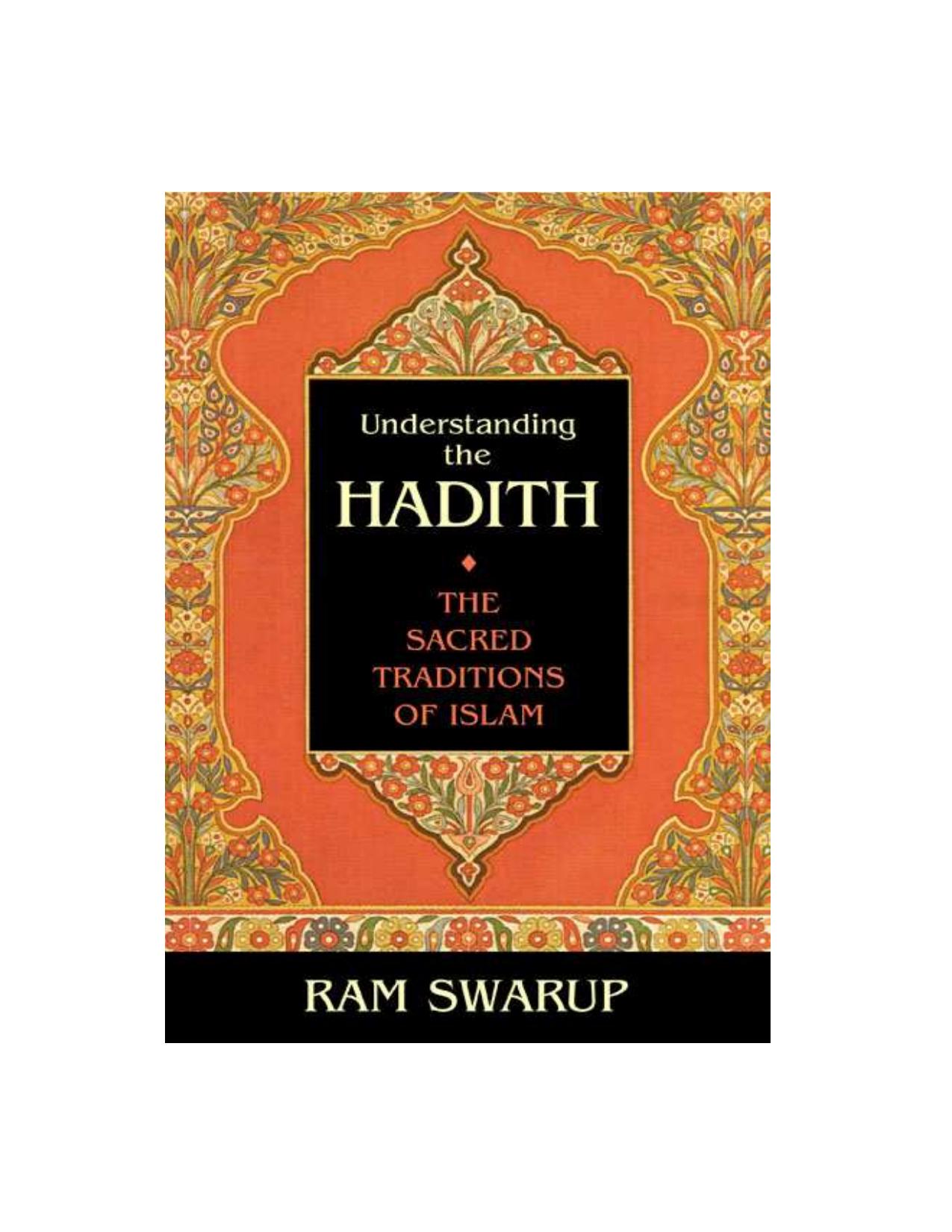 Understanding the Hadith