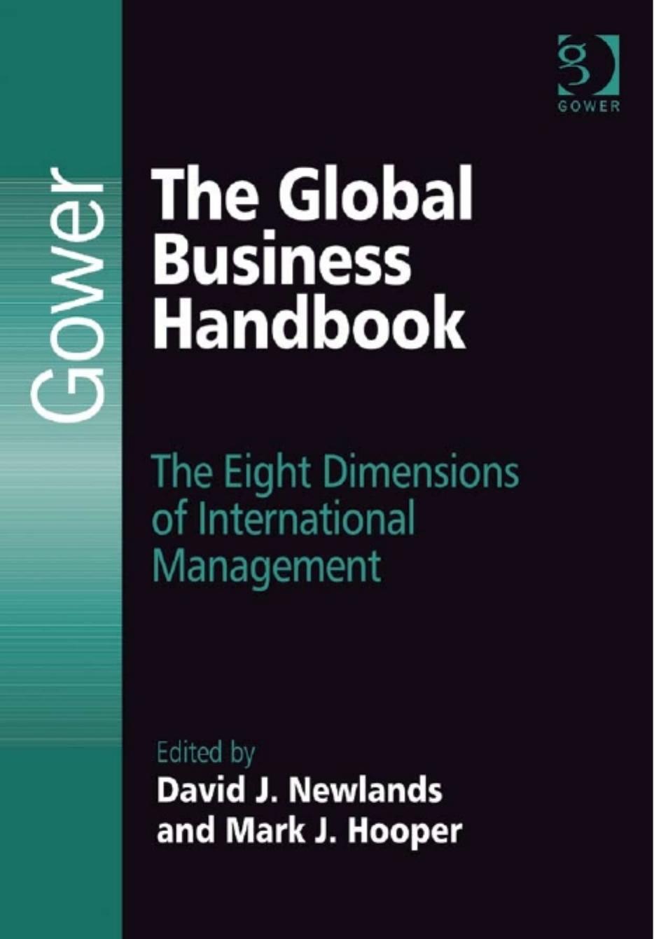 The Global Business Handbook: The Eight Dimensions of International Management