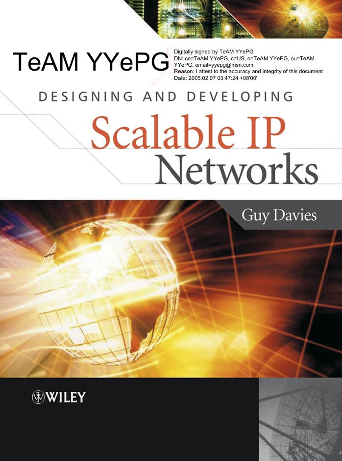 Designing and Developing Scalable IP Networks