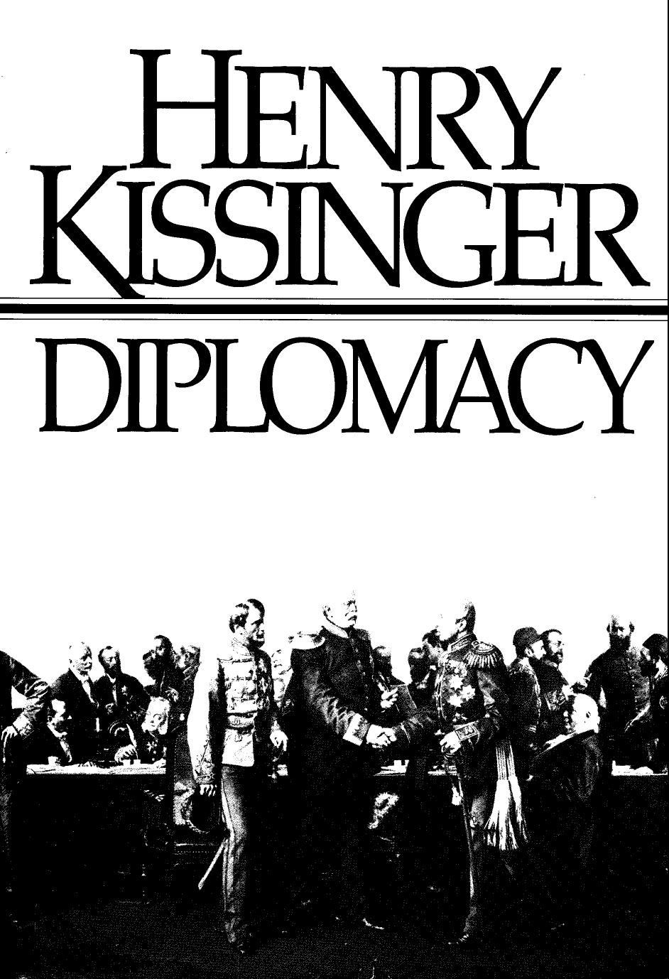 Henry Kissinger Diplomacy 1994