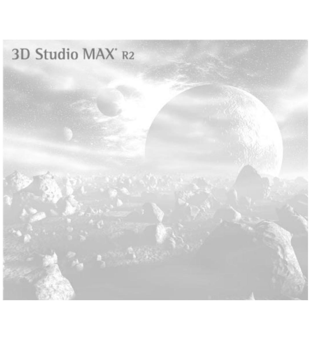 3D Studio Max User's Guide