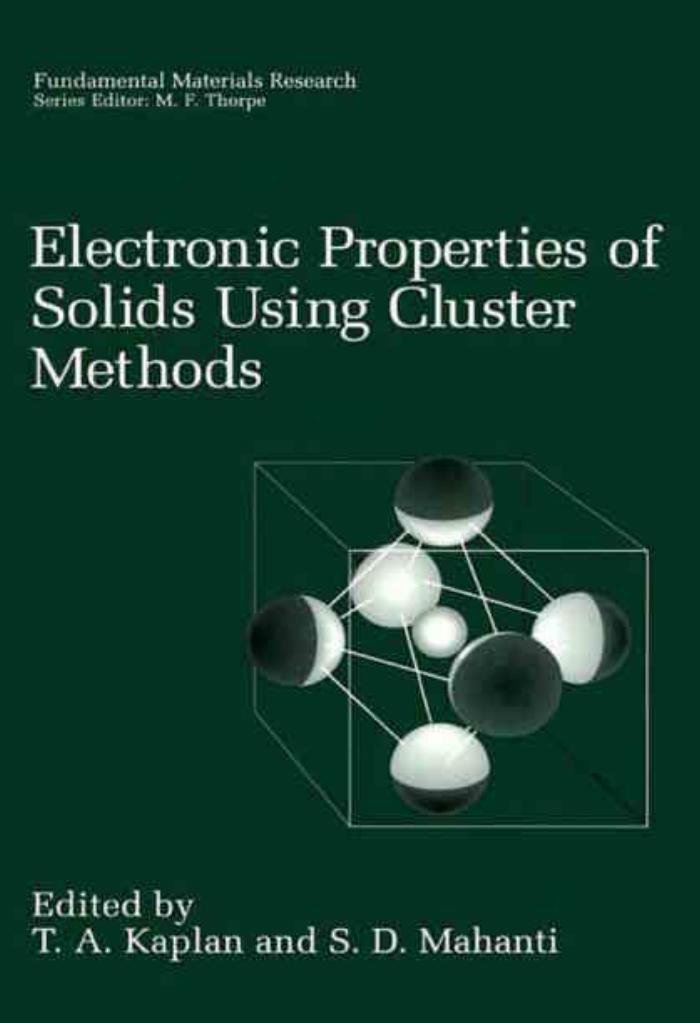 (Fundamental Materials Research) T.A. Kaplan, S.D. Mahanti