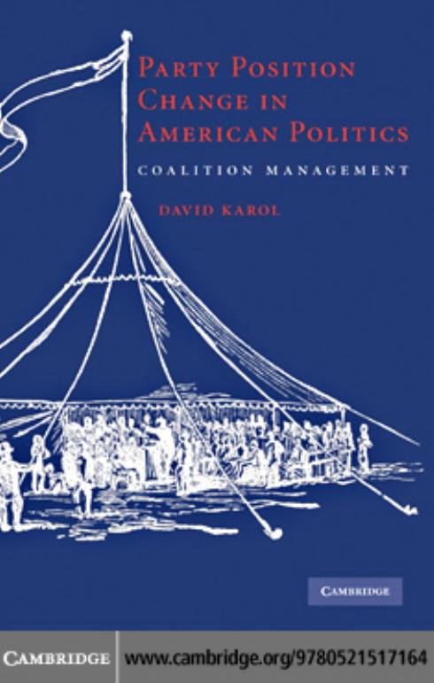 Party Position Change in American Politics: Coalition Management